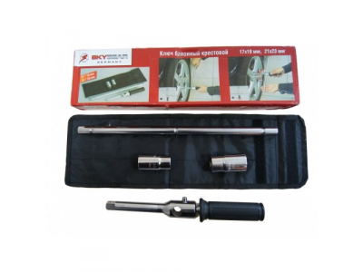 Ключ балонный крестовой 17*19 мм 21*23 мм