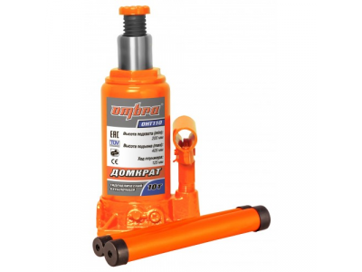 Домкрат гидравлический бутылочный 10 т. , Ombra OHT110 от OMBRA Домкрат гидравлический бутылочный 10 т. , Ombra OHT110