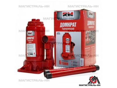 Домкрат гидравлический 6т.(высота мин/макс 185/355мм) "RedMark" от REDMARK Домкрат гидравлический 6т.(высота мин/макс 185/355мм) "RedMark"