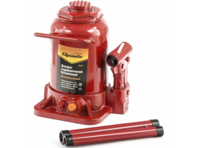 Домкрат гидравлический бутылочный телескопический, 10 т, h подъема 200-460 мм Sparta от SPARTA Домкрат гидравлический бутылочный телескопический, 10 т, h подъема 200-460 мм Sparta