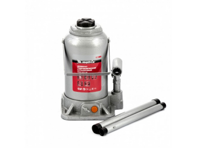 Домкрат гидравлический бутылочный, 20 т, h подъема 244-449 мм Matrix от MATRIX Домкрат гидравлический бутылочный, 20 т, h подъема 244-449 мм Matrix