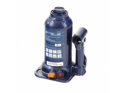 Домкрат гидравлический бутылочный телескопический, 4 т, подъем 170-420 мм Stels от STELS Домкрат гидравлический бутылочный телескопический, 4 т, подъем 170-420 мм Stels