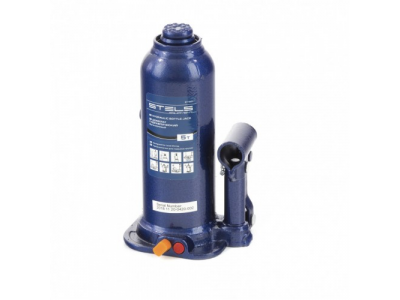 Домкрат гидравлический бутылочный, 5 т, h подъема 207-404 мм Stels от STELS Домкрат гидравлический бутылочный, 5 т, h подъема 207-404 мм Stels