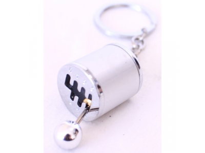 Брелок Коробка передач (подвижный рычаг) серебро от AVG Брелок Коробка передач (подвижный рычаг) серебро