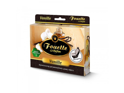 Ароматизатор FOUETTE "Vanille" F-21 под сиденье двойной концентрации 200 мл от FOUETTE Ароматизатор FOUETTE "Vanille" F-21 под сиденье двойной концентрации 200 мл