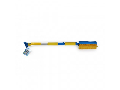 Щетка сметка со скребком, водосгоном, раскладная, телескопическая 92-112 см от Dollex Щетка сметка со скребком, водосгоном, раскладная, телескопическая 92-112 см