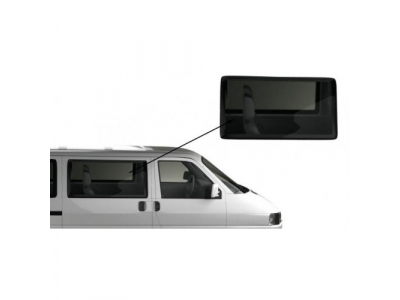 VW Crafter SWB боковое среднее правое сер шелк. от KMK Glass VW Crafter SWB боковое среднее правое сер шелк.