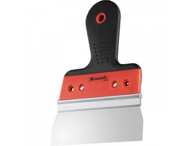 Шпатель фасадный из нержавеющей стали, 600 мм, двухкомпонентная ручка Matrix