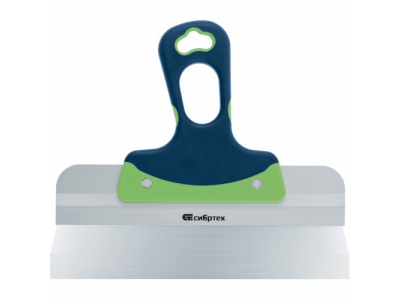 Шпатель фасадный, нержавеющая сталь, 450 мм, двухкомпонентная ручка Сибртех