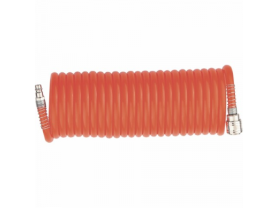 Шланг спиральный воздушный, 10 м, с быстросъемными соединениями// MATRIX