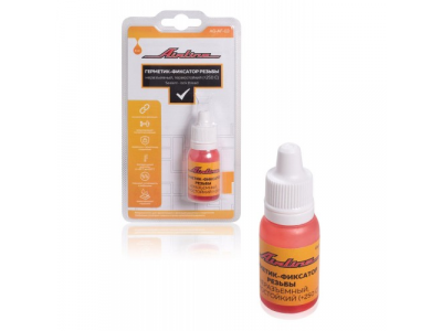 Герметик-фиксатор резьбы, неразъемный, термостойкий (+250 С), 6 мл.