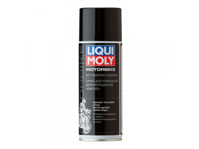 Спрей для приводной цепи мотоциклов Motorbike Kettenspray Enduro от LIQUI MOLY Спрей для приводной цепи мотоциклов Motorbike Kettenspray Enduro