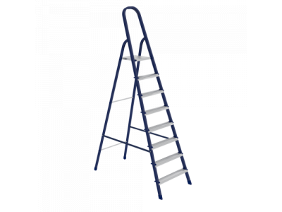 Стремянка, 8 ступеней, стальная, оцинкованные ступени // СИБРТЕХ // Pоссия от СИБРТЕХ Стремянка, 8 ступеней, стальная, оцинкованные ступени // СИБРТЕХ // Pоссия