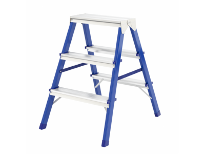 Стремянка двусторонняя 3ст., стальная// Сибртех Россия от СИБРТЕХ Стремянка двусторонняя 3ст., стальная// Сибртех Россия