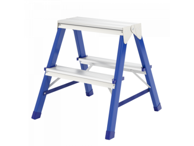 Стремянка двусторонняя 2ст., стальная// Сибртех Россия от СИБРТЕХ Стремянка двусторонняя 2ст., стальная// Сибртех Россия