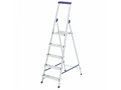 Стремянка алюминиевая с органайзером "УНИВЕРСАЛ", 5 ступеней Сибртех Россия от СИБРТЕХ Стремянка алюминиевая с органайзером "УНИВЕРСАЛ", 5 ступеней Сибртех Россия