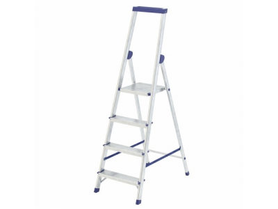 Стремянка алюминиевая с органайзером "УНИВЕРСАЛ", 4 ступени Сибртех Россия от СИБРТЕХ Стремянка алюминиевая с органайзером "УНИВЕРСАЛ", 4 ступени Сибртех Россия