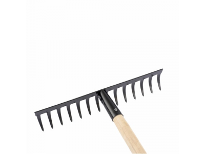 Грабли 14-зубые, 360 мм., с черенком, прямые СИБРТЕХ Россия от СИБРТЕХ Грабли 14-зубые, 360 мм., с черенком, прямые СИБРТЕХ Россия