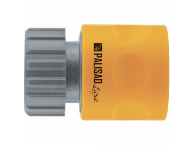 Соединитель пластмассовый быстросъемный, внутренняя резьба 3/4", однокомпонентный PALISAD LUXE