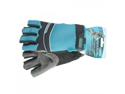 Перчатки комбинированные облегченные, открытые пальцы AKTIV, L// GROSS