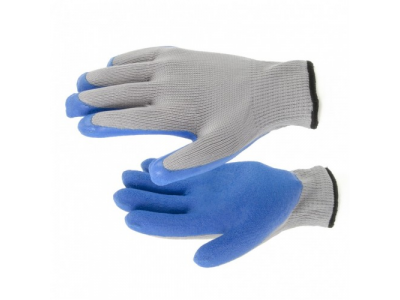 Перчатка двойная утепленная, латексное рельефное покрытие, 127 г Россия Сибртех от СИБРТЕХ Перчатка двойная утепленная, латексное рельефное покрытие, 127 г Россия Сибртех
