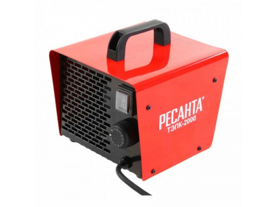 Тепловая электрическая пушка ТЭПК-2000 (керам.нагревательный элемент) Ресанта