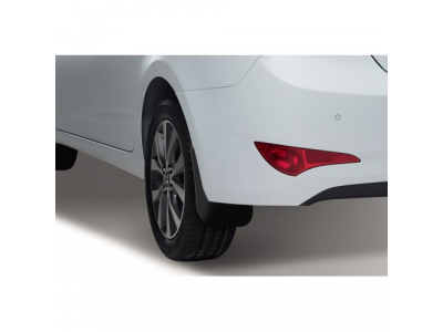 Брызговики задние HYUNDAI Solaris, 02/2014->, сед., 2 шт. (полиуретан)