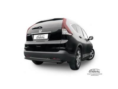 Защита заднего бампера Arbori d57 радиусная черная HONDA CR-V 2012- от ARBORI Защита заднего бампера Arbori d57 радиусная черная HONDA CR-V 2012-