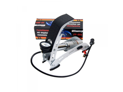 Насос подкачки ножной с маном 1 цилиндр усиленный VETTLER от VETTLER Насос подкачки ножной с маном 1 цилиндр усиленный VETTLER