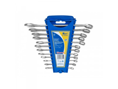 Ключ комбинированный Master набор 12 шт: 6-15,17,19 мм от KRAFT Ключ комбинированный Master набор 12 шт: 6-15,17,19 мм