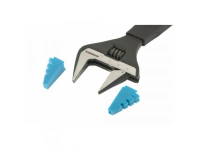 Ключ разводной, 250 мм,CrV, тонкие губки, защитные насадки //GROSS от GROSS Ключ разводной, 250 мм,CrV, тонкие губки, защитные насадки //GROSS