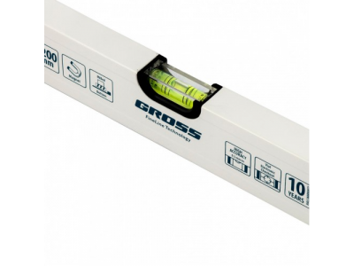 Уровень алюминиевый, 1200 мм, фрезерованный, 3 глазка, магнитный Gross от GROSS Уровень алюминиевый, 1200 мм, фрезерованный, 3 глазка, магнитный Gross