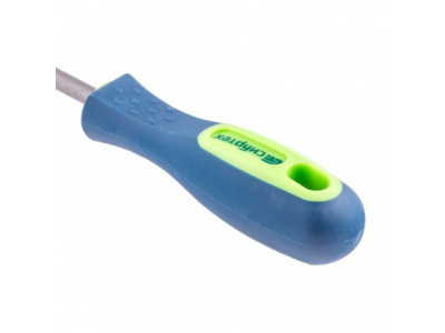 Напильник, 200 мм, круглый, двухкомпонентная рукоятка, №2 Сибртех от СИБРТЕХ Напильник, 200 мм, круглый, двухкомпонентная рукоятка, №2 Сибртех