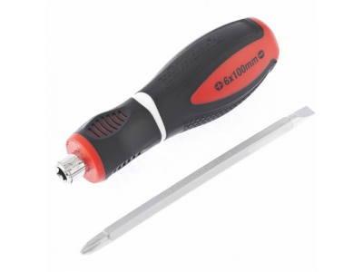 Отвертка комбинированная, SL6,0 / Ph2, CrМо, двухкомп. рукоятка// MATRIX MASTER от MATRIX Отвертка комбинированная, SL6,0 / Ph2, CrМо, двухкомп. рукоятка// MATRIX MASTER