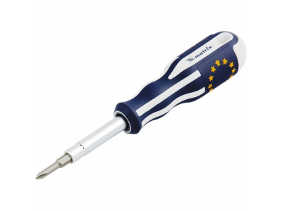 Отвертка комбинированная SL5,0 / Ph1, SL6,0 / Ph2, CrV, трехкомп. эргоном. ручка// MATRIX MASTER от MATRIX Отвертка комбинированная SL5,0 / Ph1, SL6,0 / Ph2, CrV, трехкомп. эргоном. ручка// MATRIX MASTER