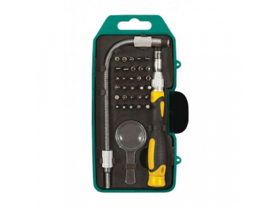 Отвертка с набором бит для точных работ Fit 56190 от FiT Отвертка с набором бит для точных работ Fit 56190