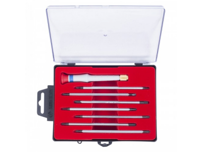 Набор прецизионная отвертка с насадками, 8 предметов, KING TONY от KING TONY Набор прецизионная отвертка с насадками, 8 предметов, KING TONY