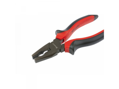 Плоскогубцы Black Nickel, 200 мм, комбинированные, двухкомпонентные рукоятки// MATRIX