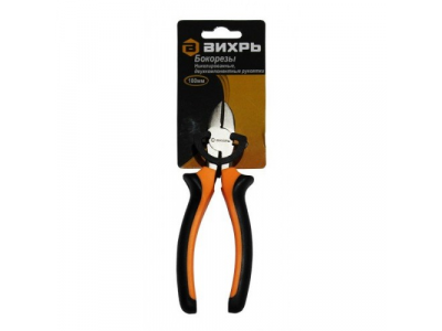 Бокорезы,180мм.,никелированные,двухкомпонентные рукоятки от Вихрь Бокорезы,180мм.,никелированные,двухкомпонентные рукоятки