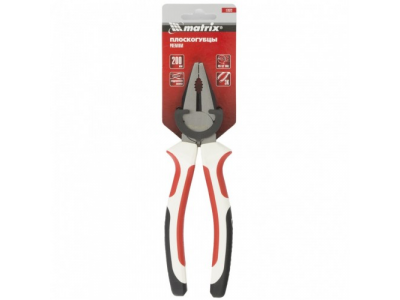 Плоскогубцы Premium, 200 мм, трехкомпонентные рукоятки Matrix от MATRIX Плоскогубцы Premium, 200 мм, трехкомпонентные рукоятки Matrix