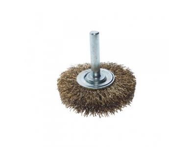 JTC Кордщетка для дрели дисковая 50х10мм латунь JTC