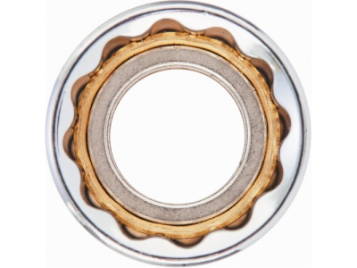 Головка торцевая свечная, магнитная,12-гранная, 16 мм, под квадрат 1/2" // GROSS
