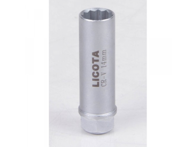 Головка свечная пружинная 14мм 3/8" 12гр. от LICOTA Головка свечная пружинная 14мм 3/8" 12гр.