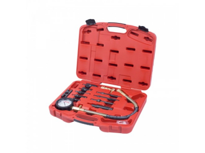 Компрессометр дизельный, 0-70 атм, комплект адаптеров, МАСТАК