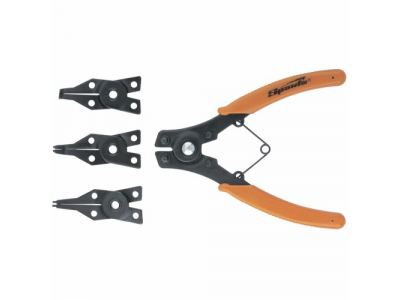 Съемник для стопорных колец с насадками, 150 мм, универсальный// SPARTA