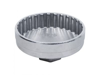 Съёмник масляных фильтров, 73 мм, 30 граней, торцевой, МАСТАК