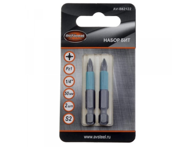биты PZ1 50мм от AV STEEL биты PZ1 50мм