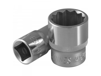 Головка торцевая 1/2"DR, 12-гр., 18 мм, S04H4918 JONNESWAY
