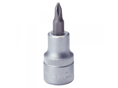 Торцевая головка 1/4"DR с вставкой РН 0, S11H202 JONNESWAY