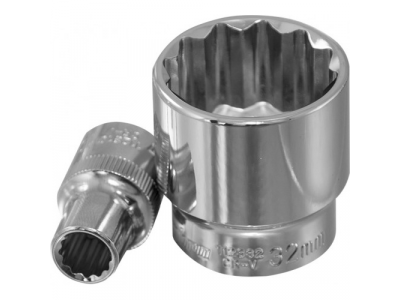 Головка торцевая 12 гранная 1/2"DR 18 мм., Ombra 112318